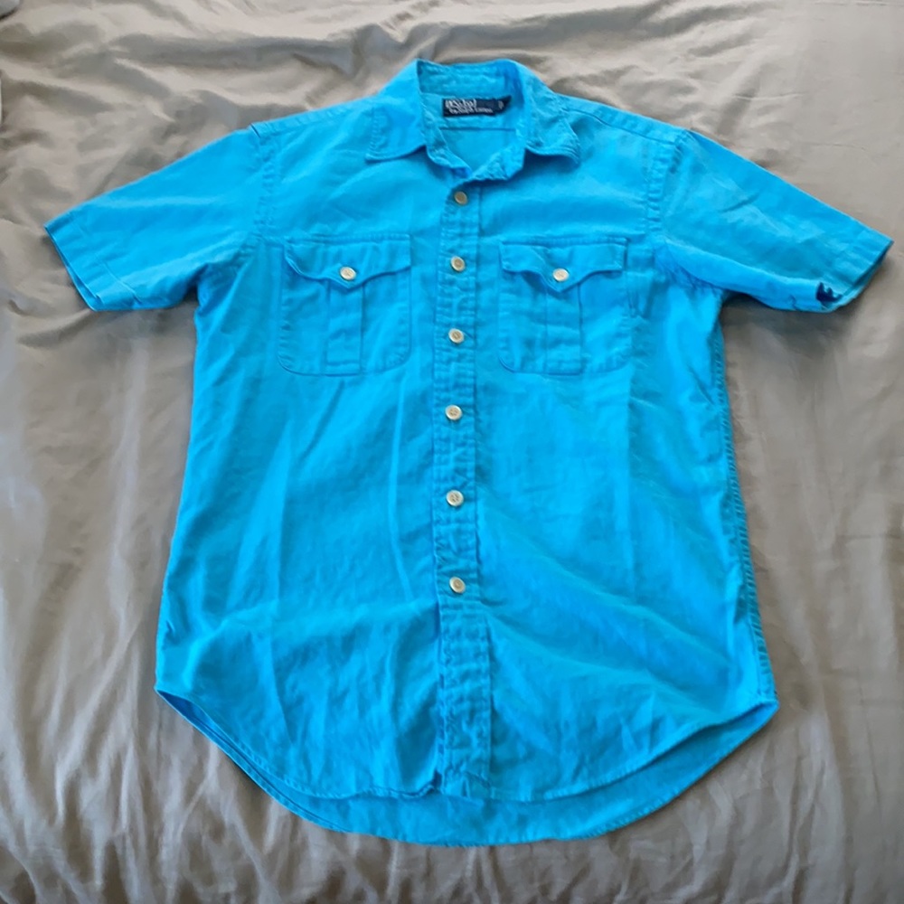 Polo Ralph Lauren blue button down